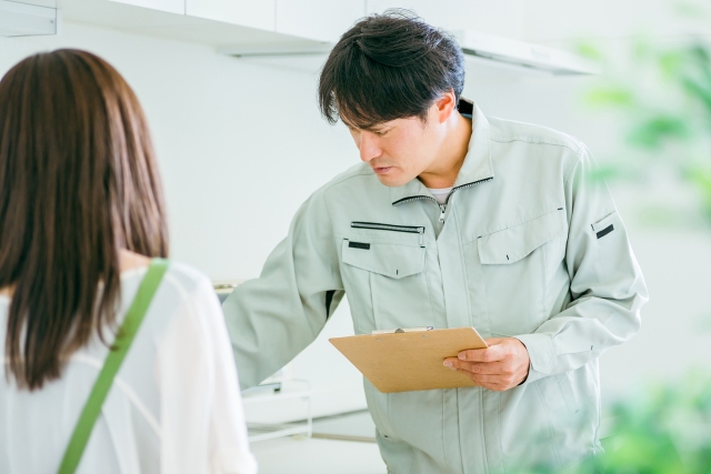 リフォーム工事　施工前の説明