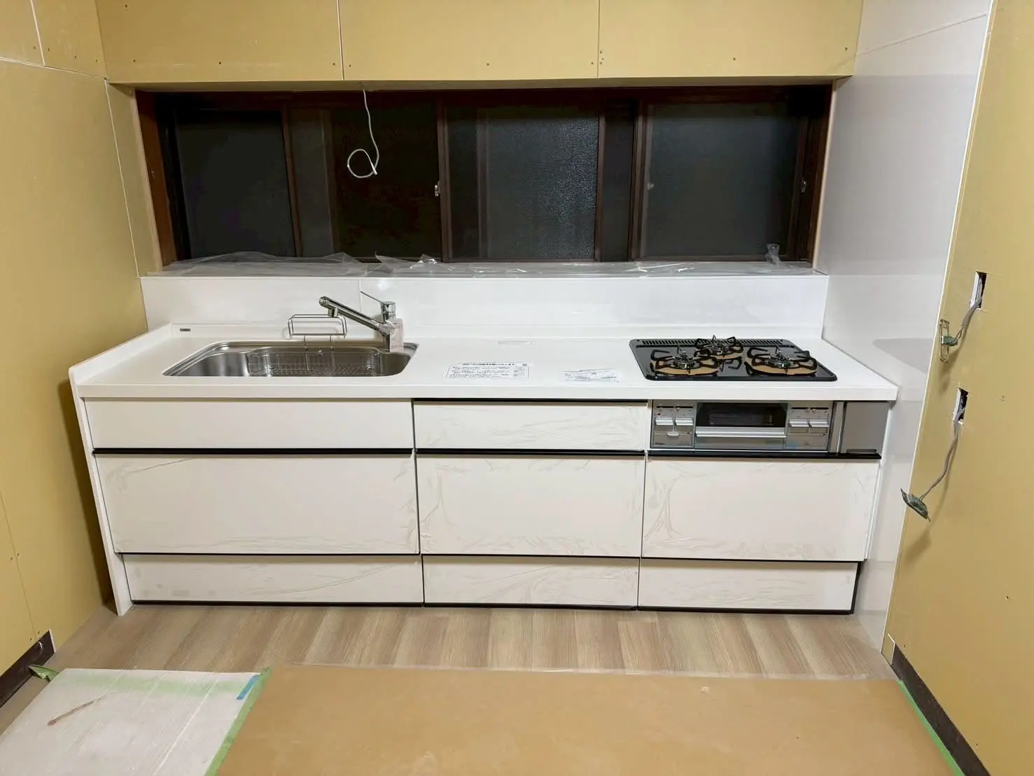 キッチン設置工事 設置後