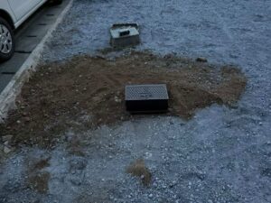 水道メーターBOX交換後の状態